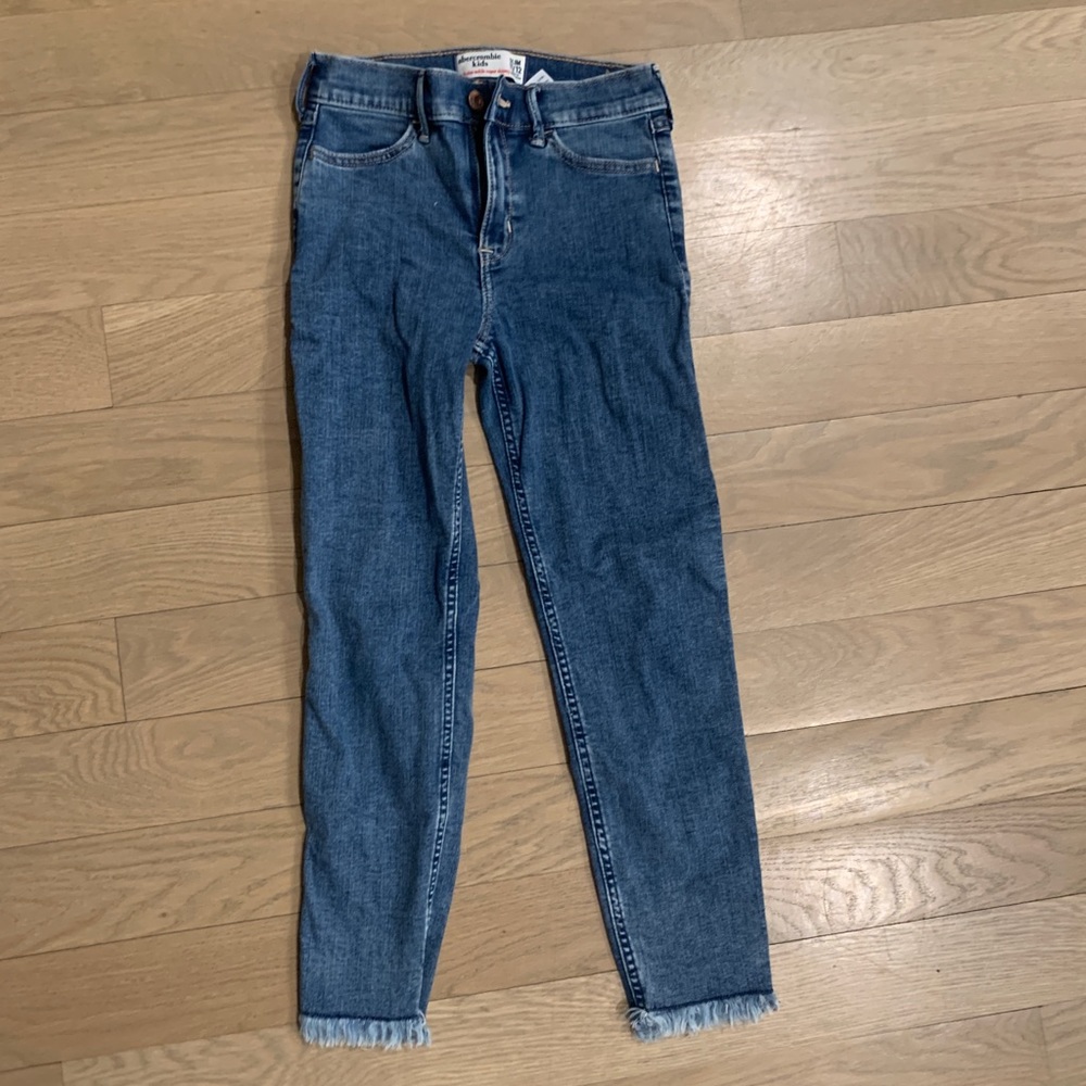 Abercrombie kids dark-wash jeans